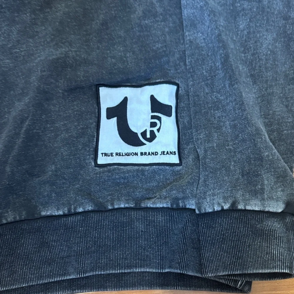 True Religion Charcoal Crewneck Sweater - Picture 3 of 4